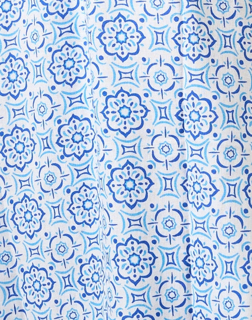 Blue Print Medallion Women's Maxi Dress