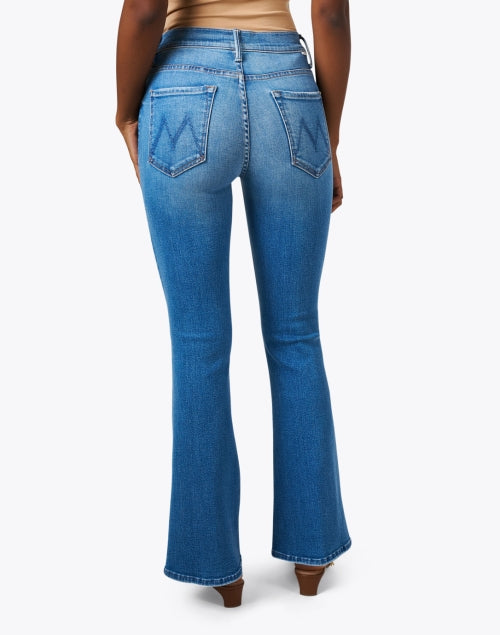 Cool Blue Stretch Flare Weekender Jeans for Everyday Style