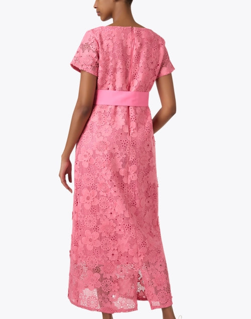 Abbey Glass Heidi Brand New Pink Lace Women's Maxi Dress
