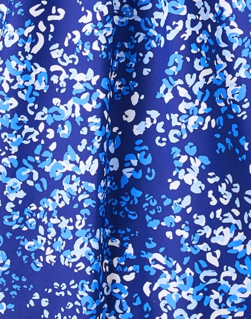 Stylish Hadley Women's Blue Floral Print Casual Top