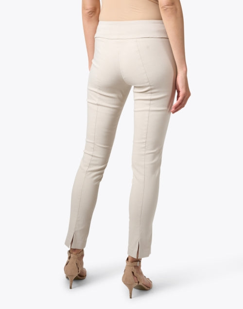 Lauren Elliott Women's Control Stretch Pull-On Chino Ankle Pants