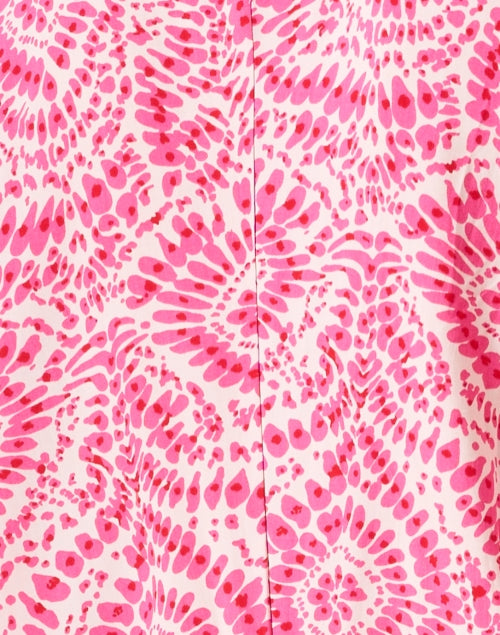 Walker & Wade's Lightweight Santorini Pink Printed Dress for Seasonal Wear