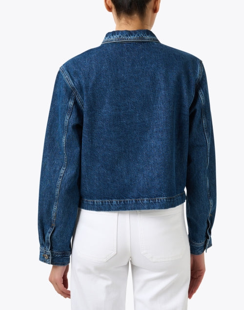 Stylish Patch Pocket Denim Jacket for a Fashionable Look