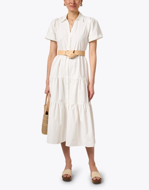 Stylish Havana Ivory Women's Midi Dress for Various Occasions