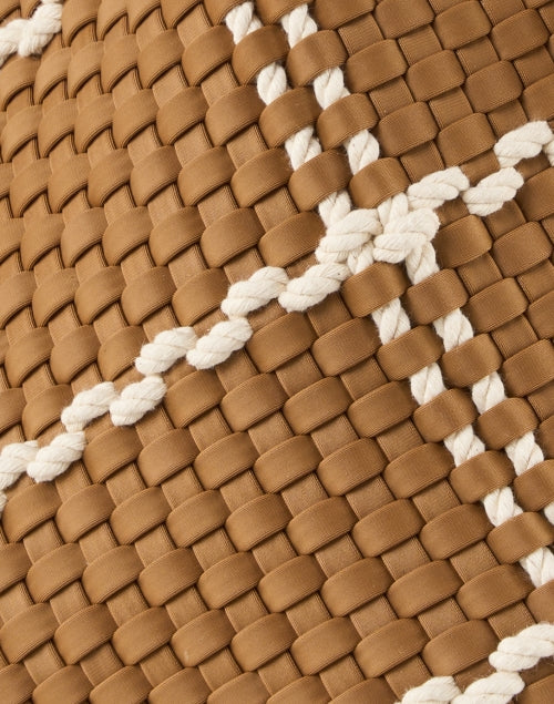 Stylish Small Brown Handwoven Rope Handbag for City Girls - St. Barths