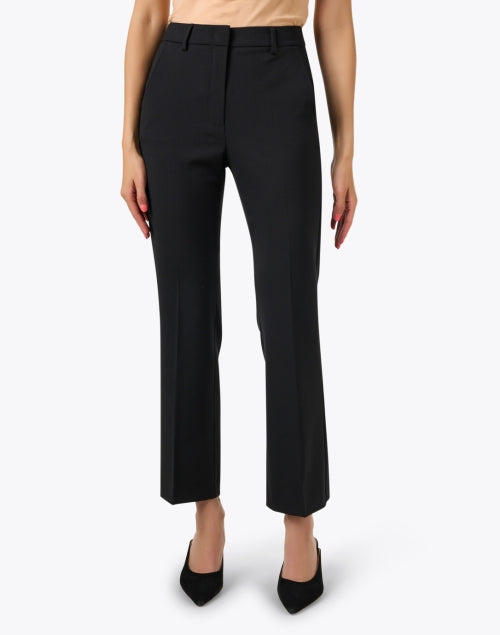 Estasi Stylish Black Straight-Leg Women's Trousers for Fashionable Outfits