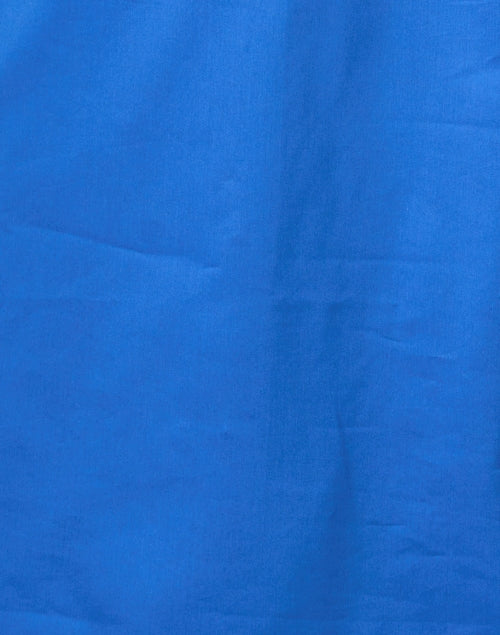 Stylish Aileen Blue Cotton Women's Shirt Dress for Casual Wear